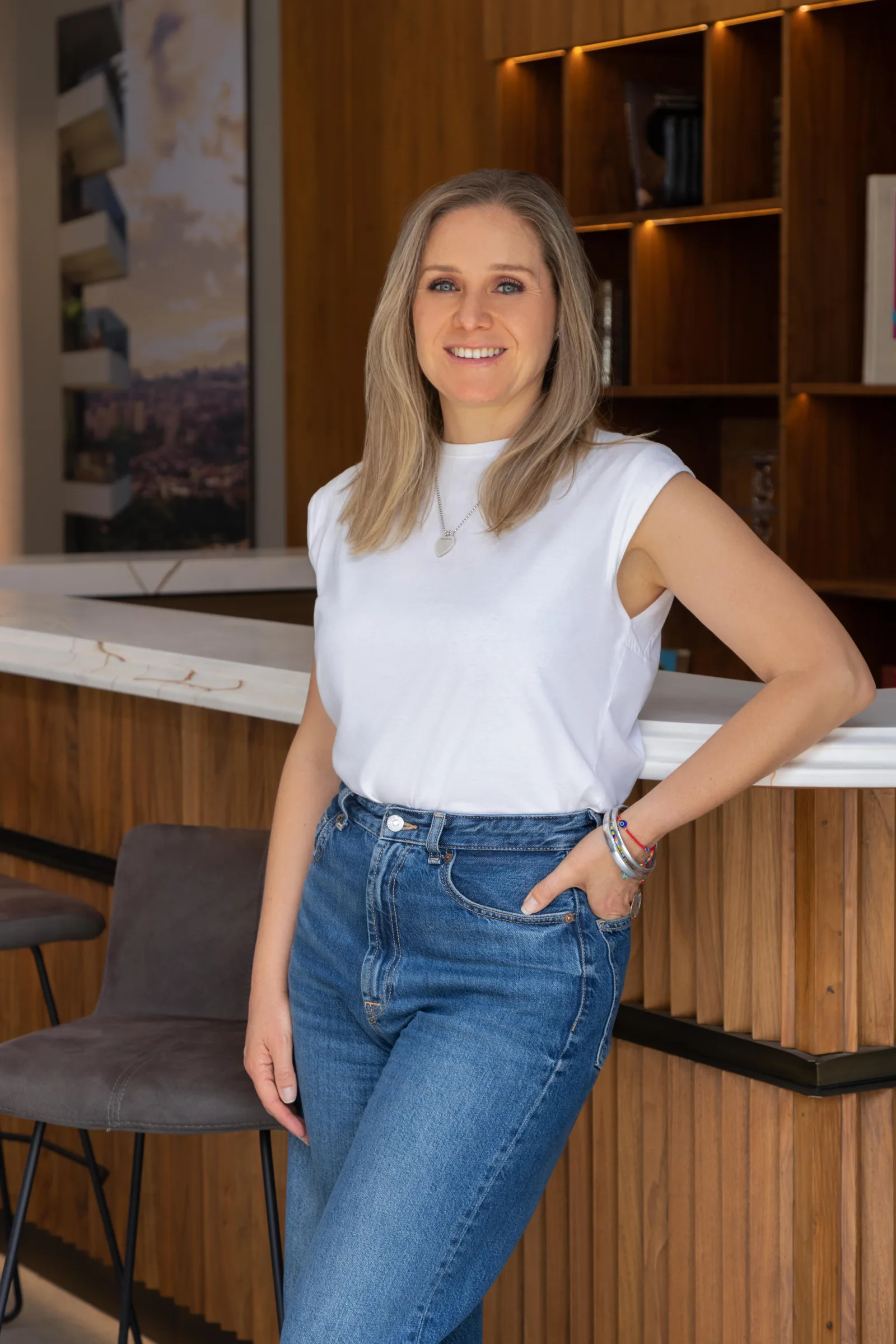 Rocío Gómez Coello, asesora inmobiliaria especializada en Bosque Real